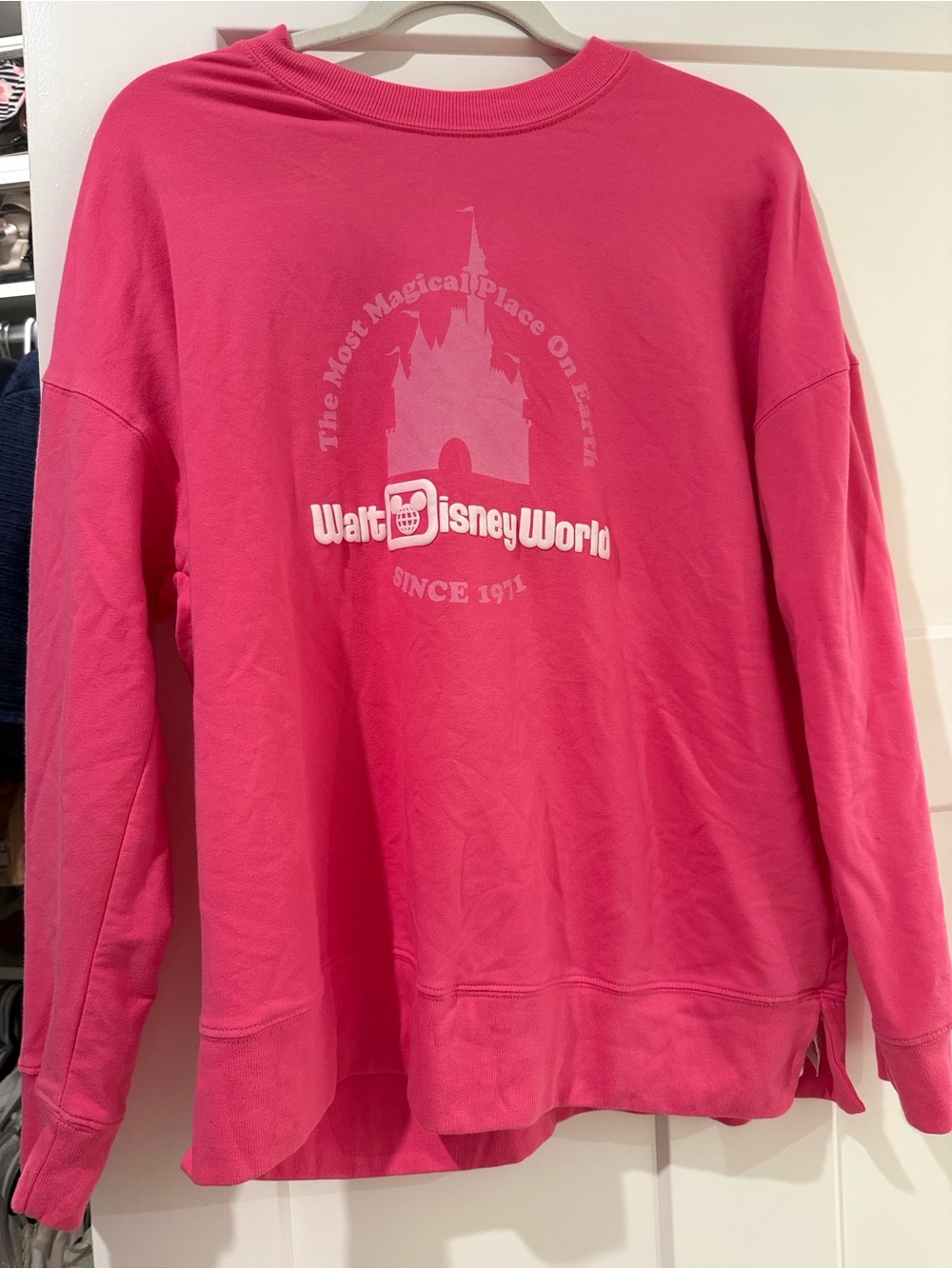 Disney World Sweatshirt women large Like New
